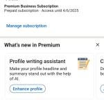 LinkedIn Premium Business Plan